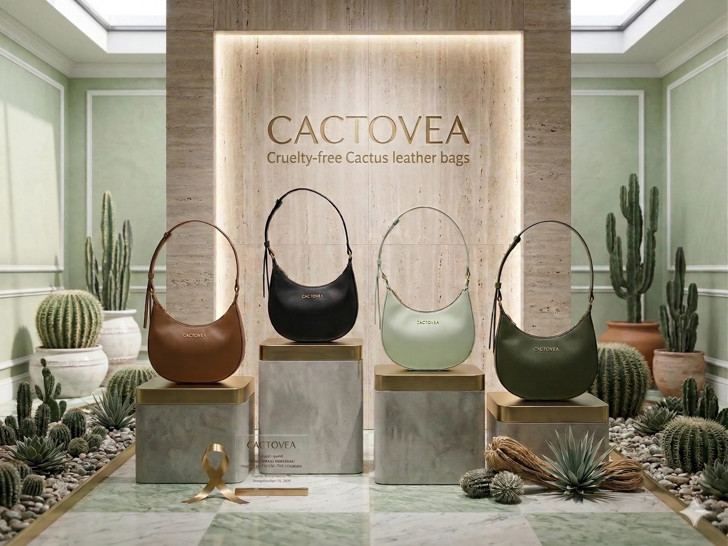 Cactovea Althaia Hand Bag – Where Elegance Meets Sustainable Cactus Leather